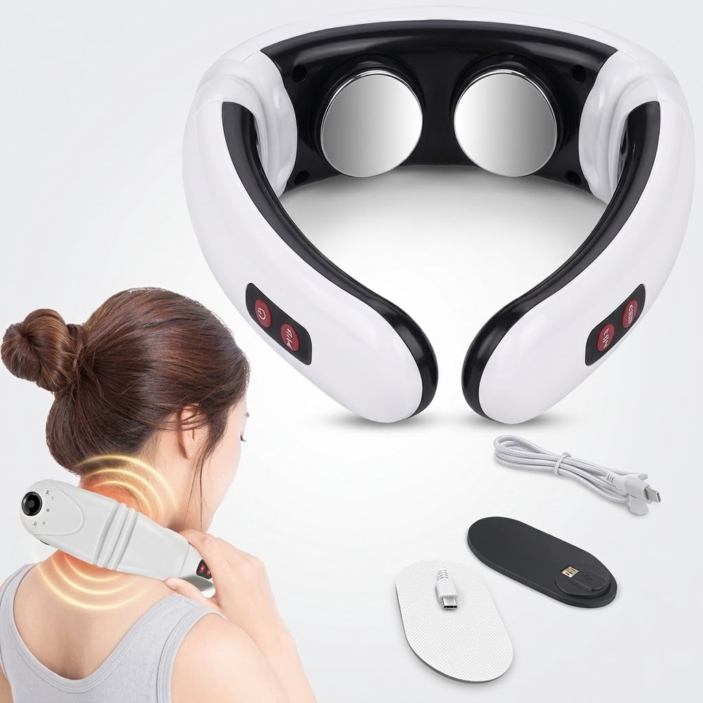 MASAJEADOR CERVICAL ELECTROESTIMULACION